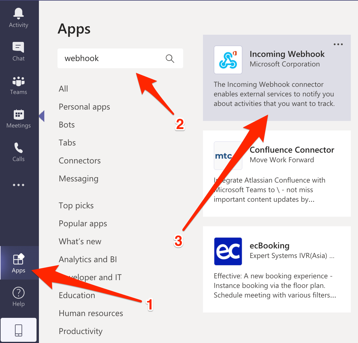 Microsoft Teams Webhook Integration Setup